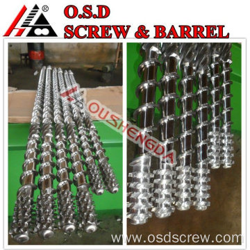 plastic single extruder screw and cylinder